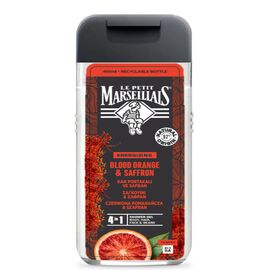 Гель для душа Le Petit Marseillais 3 в 1 Шафран и красный апельсин 400 мл (3574661715926)