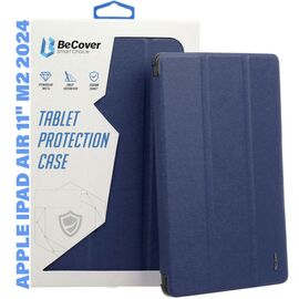 Чехол для планшета BeCover Tri Fold Hard TPU Apple iPad Air 11" M2 2024 Deep Blue (711401)