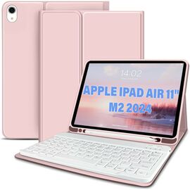 Чехол для планшета BeCover Keyboard Apple iPad Air 11" M2 2024 Pink (711398)