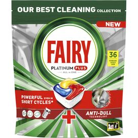 Таблетки для посудомоечных машин Fairy Platinum Plus All in One Lemon 33 шт. (8001841956541)