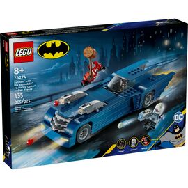 Конструктор LEGO Batman Бэтмен на бэтмобиле против Харли Квинн и Мистера Фриза (76274)