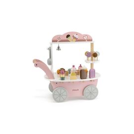 Ігровий набір Viga Toys PolarB дерев'яний Магазин морозива на колесах (44054)