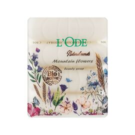 Твердое мыло L'Ode Горные цветы 4 х 60 г (4823107605321)
