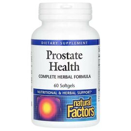Вітамінно-мінеральний комплекс Natural Factors Здоров'я простати, рослинна формула, Prostate Health, 60 к (NFS-03512)