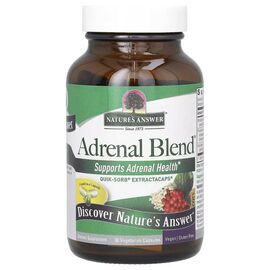 Трави Nature's Answer Здоров'я надниркових залоз, Adrenal Blend, 90 вегетаріанських кап (NTA-26590)