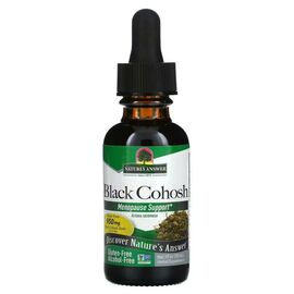 Травы Nature's Answer Клопогон, 950 мг, без спирта, Black Cohosh, Alcohol-Free, 30 мл (NTA-00576)