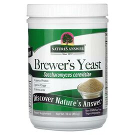 Витаминно-минеральный комплекс Nature's Answer Пивные дрожжи, Brewer's Yeast, 454 гр (NTA-16540)