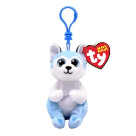 Мягкая игрушка Ty брелок Beanie Bellies Хаски Thunder 12 см (43105)