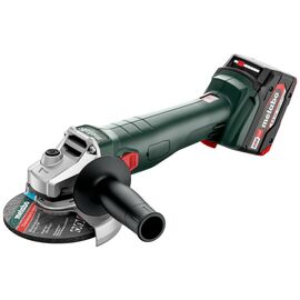 Шлифовальная машина Metabo W 18 L 9-125 Quick, 125мм, 18V. 2х5.2Ah, metaBOX 165 L (602249650)