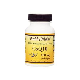 Антиоксидант Healthy Origins Коэнзим Q10, Kaneka (COQ10), 100 мг, 30 желатиновых капсул (HO35015)