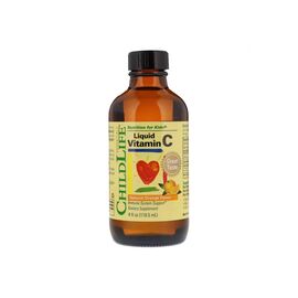 Витамин ChildLife Жидкий Витамин С для Детей, Вкус Апельсина, Liquid Vitamin C, 11 (CDL-10200)