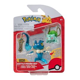 Фигурка Pokemon W19 - Хонэдж, Бульбазавр, Фрогадир (PKW3599)