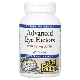 Вітамінно-мінеральний комплекс Natural Factors Здоровий зір, Advanced Eye Factors, 60 капсул (NFS03534)