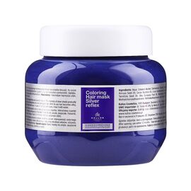 Маска для волос Kallos Cosmetics Coloring Hair Mask Silver Reflex 275 мл (5998889516772)