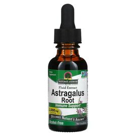 Травы Nature's Answer Экстракт астрагала без спирта, 2000 мг, Astragalus Root, 30 мл (NTA00574)