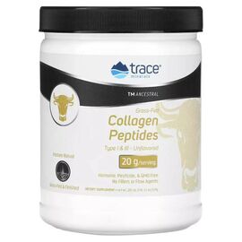 Аминокислота Trace Minerals Коллагеновые пептиды, Grass-Fed Collagen Peptides, 571 гр (TMR-00809)