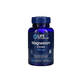 Мінерали Life Extension Цитрат Магнію, Magnesium (Citrate), 160 мг, 100 капсул (LEX-16821)