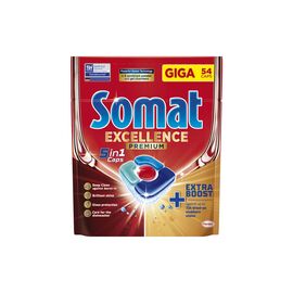 Таблетки для посудомоечных машин Somat Excellence 5-в-1 54 шт. (9000101807936)