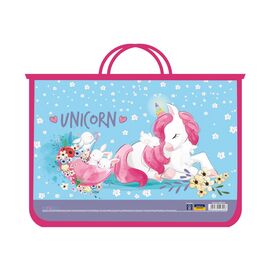 Папка - портфель Cool For School А4 пластиковий на блискавці Tracery (CF30001-03)