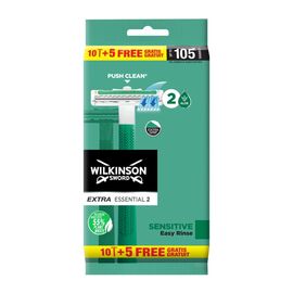 Бритва Wilkinson Sword Extra 2 Sensitive 10+5 шт. (4027800348503)