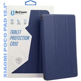 Чехол для планшета BeCover Flexible TPU Mate Xiaomi Poco Pad 12.1" Deep Blue (711583)