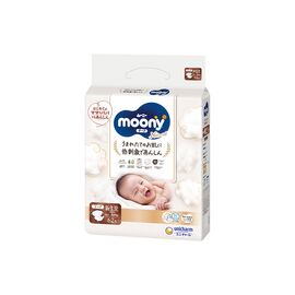 Подгузники Moony Natural NB 0-5 кг, 62 шт (4903111143429)