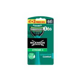 Бритва Wilkinson Sword Xtreme 3 Sensitive 4+2 шт. (4027800383405)