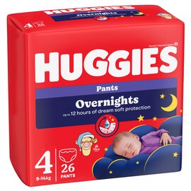 Подгузники Huggies Overnights Pants Трусики 4 9-14 кг 26 шт. (5029053581088)