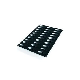 Форма для выпечки Silikomart 600x400 мм "човник" 105 х 45 мм, h 15 мм (SQ054/YL)