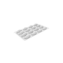 Форма для выпечки Silikomart Cacao 50х28 h 19 мм (16 х 12,5 мл) (CACAO XS 12)