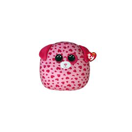 Мягкая игрушка Ty Подушка Squish-a-boos Розовый пес Tickle 40 см (39208)