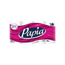 Туалетная бумага Papia 3 слоя 16 рулонов (8690536010042)