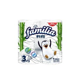Туалетная бумага Familia 3 слоя 4 рулона (8690536020140)