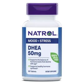 Витаминно-минеральный комплекс Natrol Дегидроэпиандростерон 50 мг, DHEA, 60 т (NTL-16106)