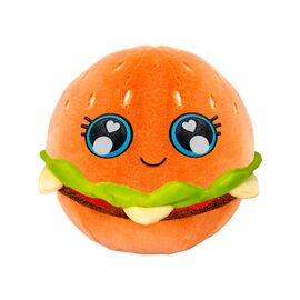 Мягкая игрушка Biggies серии Little Foodies – Бургер (надувная игрушка, насос) (BIG002-BU)