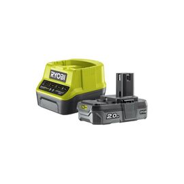 Акумулятор до електроінструменту Ryobi + зарядний пристрій ONE+ RC18120-120, 18В, 2 А/г (5133003368)
