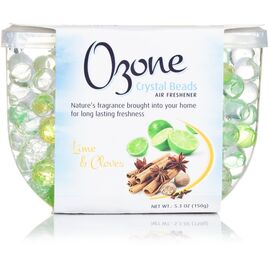 Освежитель воздуха Ozone Crystal Beads Кристаллический на основе геля Лайм и гвоздика 150 г (4770416340552)