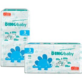Подгузник Dino Baby Размер 3 (4-9 кг) 46 шт (4823098410607)