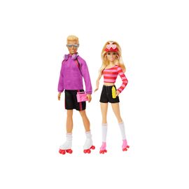 Лялька Barbie набір Барбі та Кен На роликах удвох (HXK90)