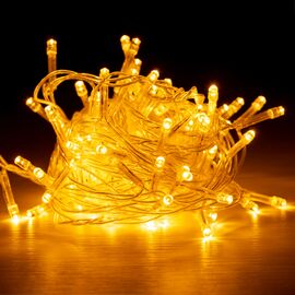 Гірлянда Novogod`ko нитка, 100 LED, теплий білий, 5 м, 8 реж. (973754)