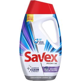 Гель для стирки Savex Premium Whites & Colors 945 мл (3800024047855)