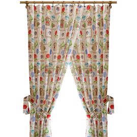 Штора Прованс комплект Red apples 140х170 см 2 шт (034909)