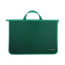 Папка - портфель Economix А4 пластиковый на молнии, 2 отделения, зеленый (E31630-04)