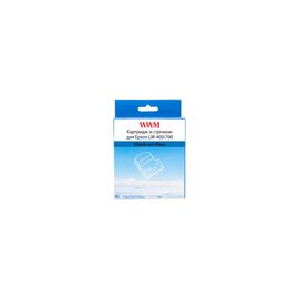 Стрічка для принтера етикеток WWM для Epson LW-400/700 12mm х 8m Black-on-Blue (WWM-SC12B)