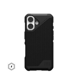 Чехол для мобильного телефона UAG iPhone 16 Metropolis LT Magsafe Kevlar Black (114454113940)