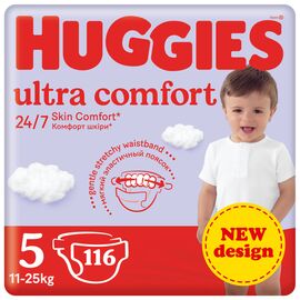 Підгузки Huggies Ultra Comfort 5 (12-22 кг) M-Pack 116 шт (5029053590530)