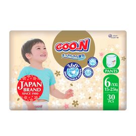 Подгузники GOO.N Premium Soft 15-25 кг Розмір 6 2 XL 30 шт (F1010101-159)