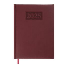 Еженедельник Buromax датированный 2025 GENTLE, А5 темно-красный (BM.2109-13)