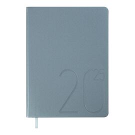 Еженедельник Buromax датированный 2025 STEEL, А5 голубой (BM.2127-30)