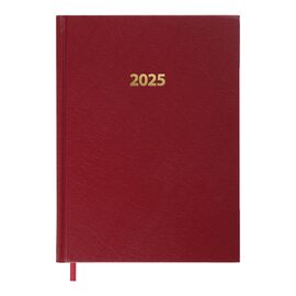 Еженедельник Buromax датированный 2025 STRONG, А5 темно-красный (BM.2129-13)